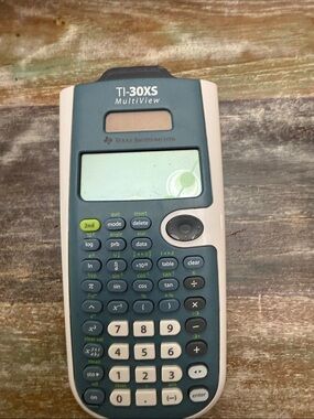 Texas Instruments TI-30XS MultiView Scientific Calculator - Teal and White